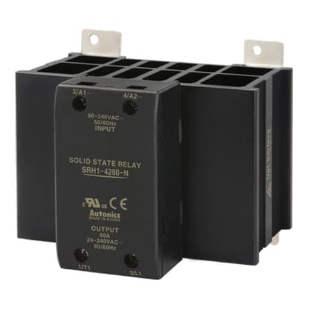 Relé de estado sólido AUTONICS SRH1-4260 60A · 90-240VAC 60A (SRH1-4260-60A)