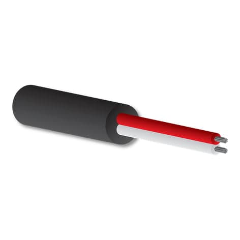 Cable compensado termocupla tipo J AUTONICS S/PVC C/MALLA · 2 hilos, PVC (S/PVC-C/MALLA)