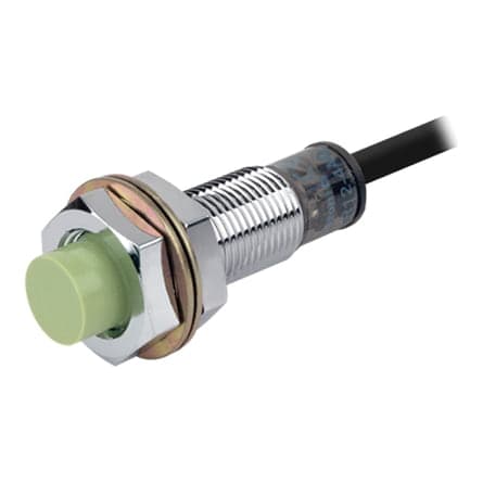 Sensor de proximidad inductivo AC AUTONICS PR12-4AC · M12 3Hilos IP67, detección4mm, 12x12x1mm