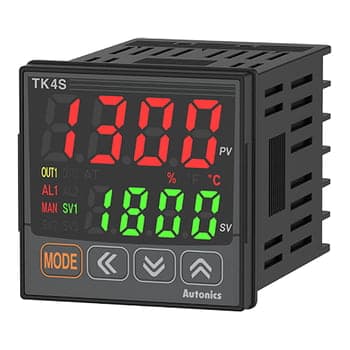 Controlador de temperatura PID estándar de alta precisión AUTONICS TK4S-B4RN · 4 dígitos, 48x48m