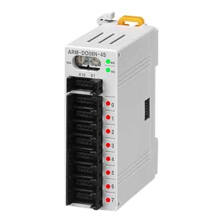 Bornera remota digital AUTONICS ARM-DO08N-4S · salidas 8 puntos NPN, 10-28VDC 300mA