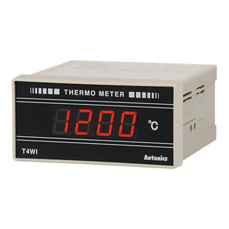 Indicador de temperatura AUTONICS T4WI-N4NP4C-N · 4 dígitos de 0A 400°C, 100-240VAC