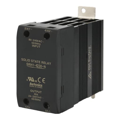 Relé de estado sólido AUTONICS SRH1-4230 30A · 90-240VAC 30A (SRH1-4230-30A)