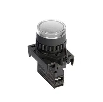 Luz piloto plano AUTONICS L2RR-L3W · blanco, cabezal 22/25mm