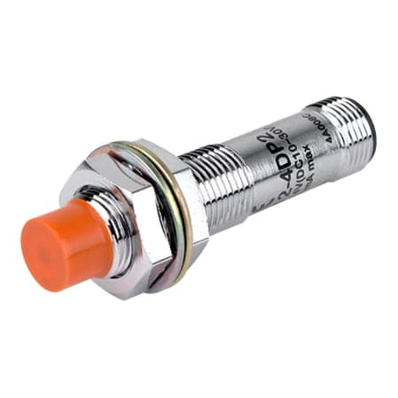 Sensor de proximidad inductivo AUTONICS PRCM12-4DP2 · PNP NA M12 3Hilos IP67, detección 4mm, 12×12×1mm
