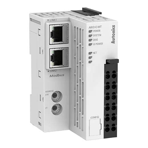 E/S remota acoplador MODBUS TCP AUTONICS ARIO-C-MT