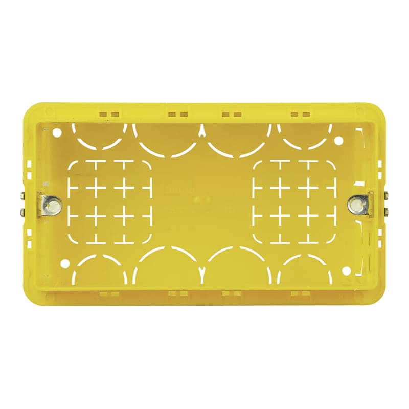 Caja de empotrar rectangular BTICINO 504E · 4 mod