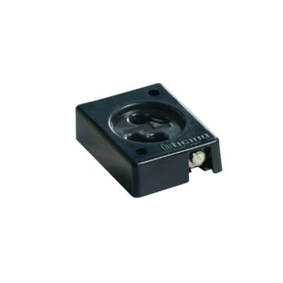 Socket portarrancador para fluorescentes circulares con borde cuadrado BTICINO 19M