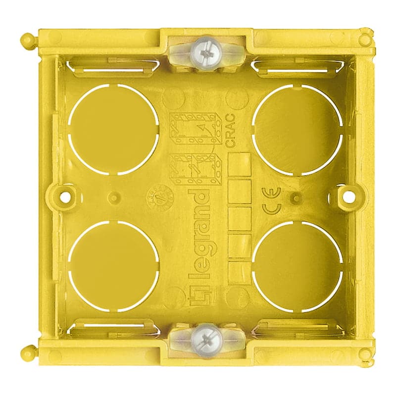 Caja de empotrar BTICINO 502E · 2 mod. 70x70x750mm