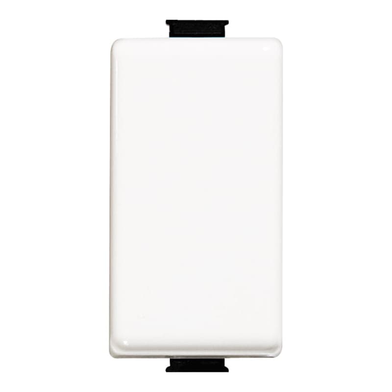 Interruptor unipolar BTICINO AM5001AB · 16AX - 250VAC. 1 mod MÀTIX antimicrobial blanco