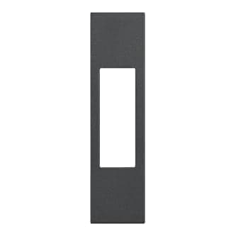 Cubreteclas toma italian BTICINO KG02 · 1M negro LIVING now