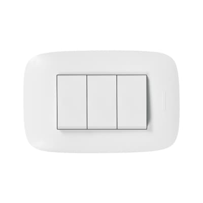 Imagen referencial de la serie: Interruptor triple DOMINO sencia BTICINO AP1300