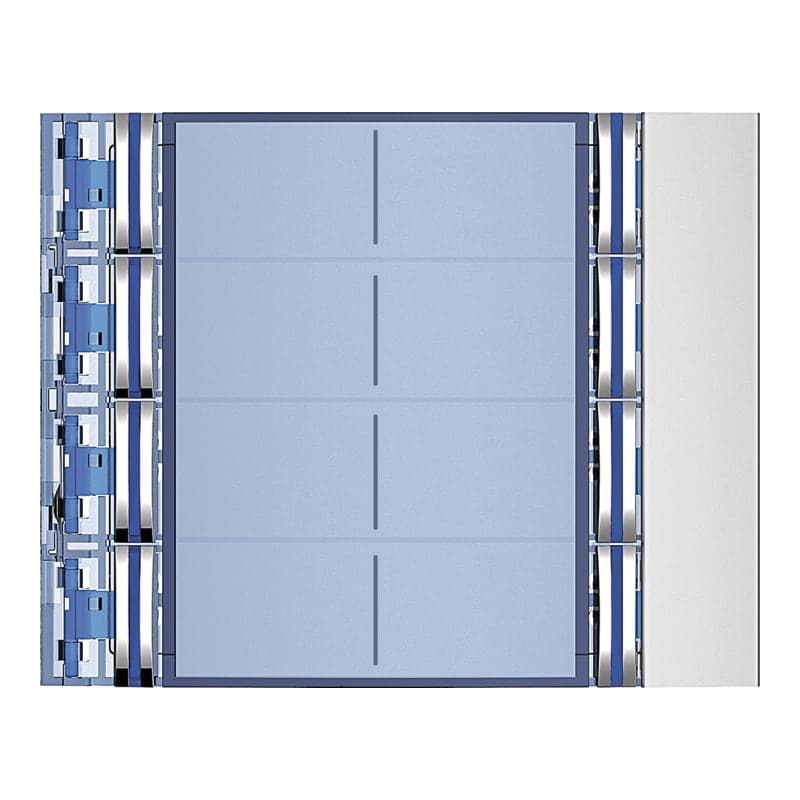 Placa frontal BTICINO 352181 · 8 PUL.2 colsfera new aluminio
