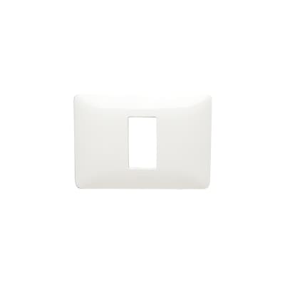 PLACA+SOP BTICINO AM503S/1BN · 1P. plástico blanco