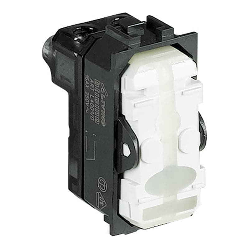 Interruptor BTICINO LN4004 · 4 vías sin cubretecla 16A-250V 1 mod. LIVING- LIGHT
