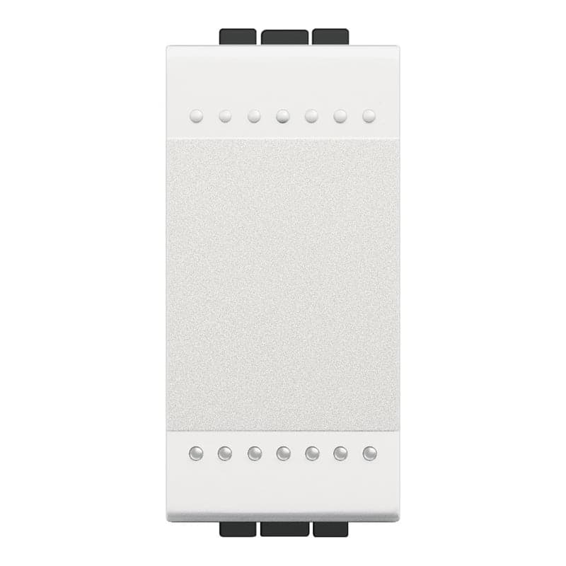 Cubretecla iluminable BTICINO N4915N · 1 mód. LIVING-LIGHT blanco