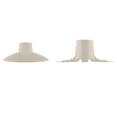 Wall socket de bakelita BTICINO P22AN · E27 para adosar color marfil