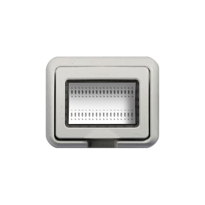 Cubierta idrobox para cajas BTICINO 24603N · 503 de 3 mod. LIVING-LIGHT IP55 blanco