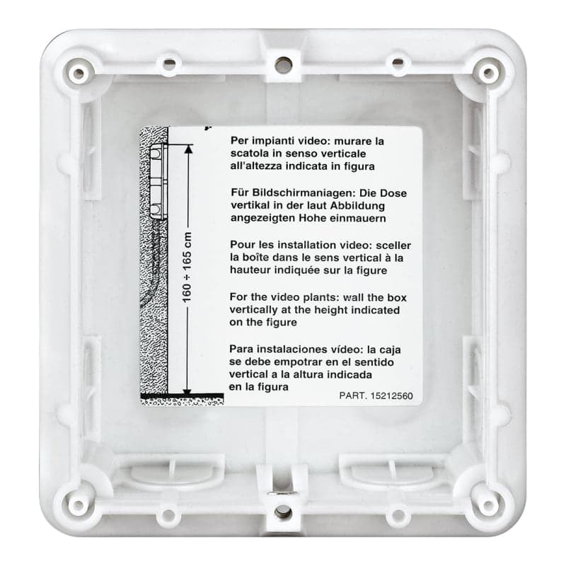 Caja de empotrar sfera new BTICINO 350010 · 1 mod