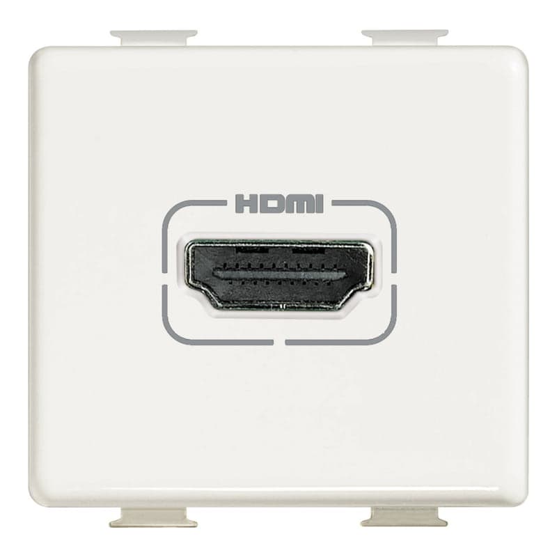 Toma de video HDMI MÀTIX BTICINO AM4284 · blanco 2 mod
