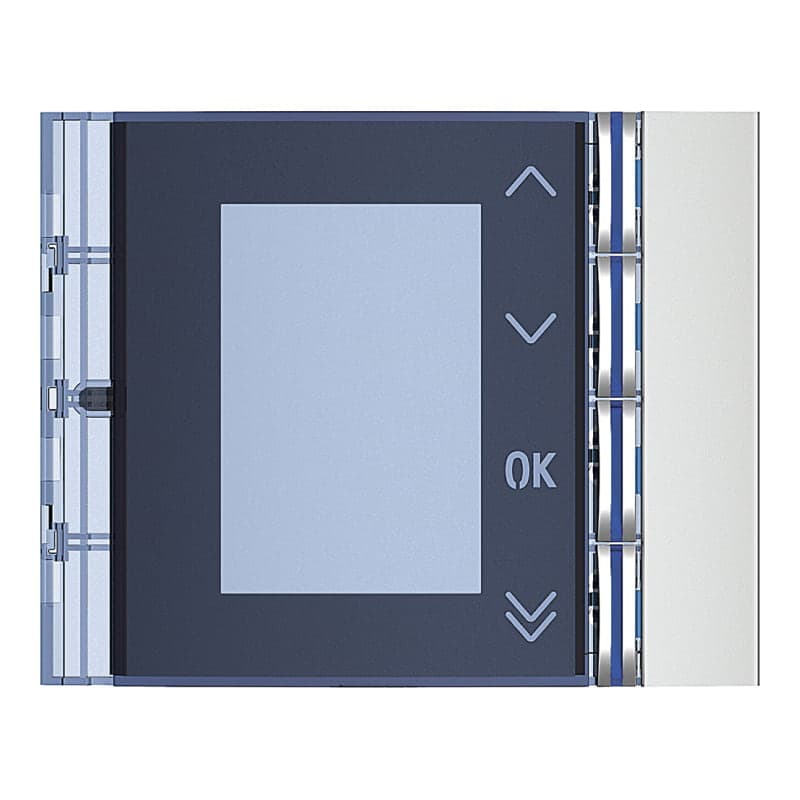 Placa frontal display sfera new aluminio BTICINO 352501