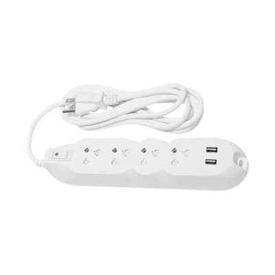 Extensión BTICINO S3651PSU · 4 tomas + USB