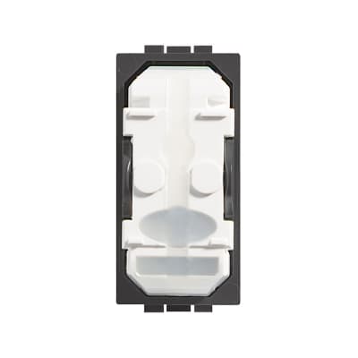 Interruptor unipolar BTICINO L4001/0 · 1P sin cubre tecla unipolar 16A 250V 1 mod. LIVING-LIGHT