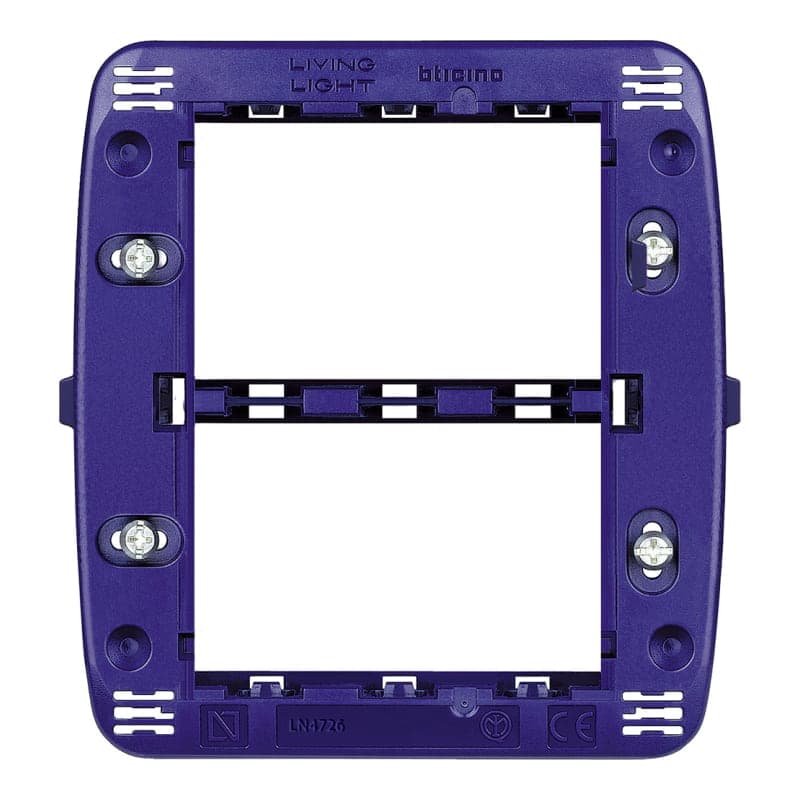 Soporte de resinas para placas BTICINO LN4726 · 3+3 mod
