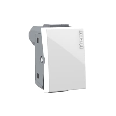 Dado interruptor BTICINO AH2003EB · 3 vías 10A 250V blanco sin placa
