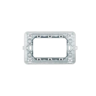 Soporte BTICINO 503SA · 3 módulos para placas MATIX