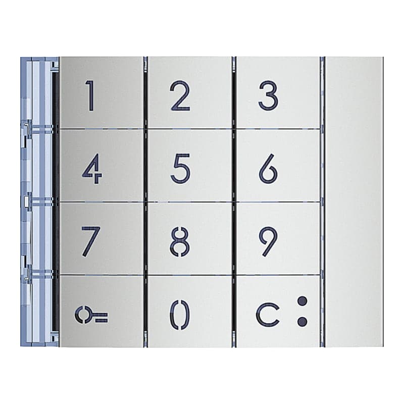 Módulo frontal teclado sfera new aluminio BTICINO 353001