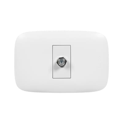 Toma coaxial tv tipo F BTICINO AP1152 · D. sencia