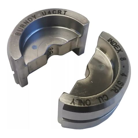 Dado U para prensa BURNDY U4CRT · Y35/Y750 25mm²(4 AWG)