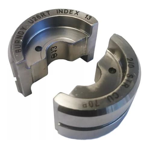 Imagen referencial de la serie: Dado U para prensa BURNDY U26RT · Y35/Y750 70mm²(2/0 AWG)