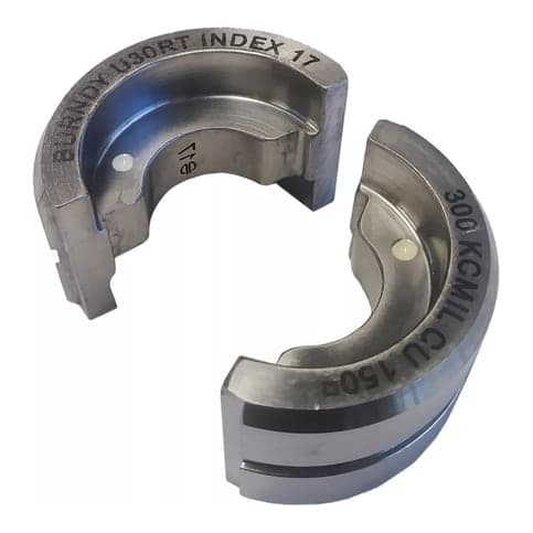 Dado U para prensa BURNDY U30RT · Y35/Y750 150mm²(300Mcm)