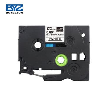 Imagen referencial de la serie: Cinta termocontraíble para rotulador Brother BYZ HSc-231 · 12mm X 1.5M blanco