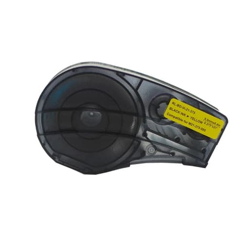 Cinta para rotulador brady BYZ BD-M21-375C-595-YL · 9.52mm x 6.4 m - color amarillo