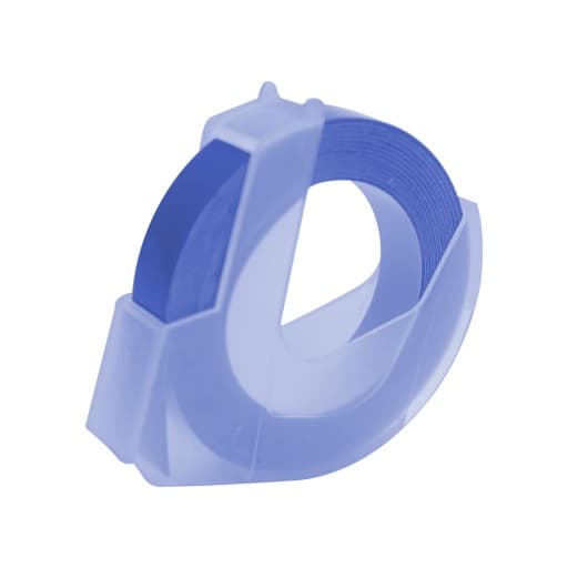 Cinta BYZ 3D PLASTICO-AZ · 3/8" azul para rotulador mecánico (3D-PLASTICO-AZ)