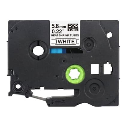Cinta termocontraíble para rotulador Brother BYZ HSc-211 · 6mm X 1.5M blanco