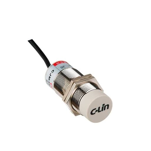 Imagen referencial de la serie: Sensor de proximidad capacitivo C-LIN CJM30M-15A1 · cuerpo M30, 15mm de sensado, 220VAC, 2