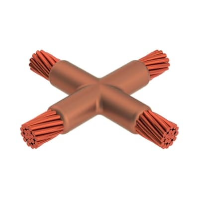 Imagen referencial de la serie: Molde tipo X CADWELD XACY7Y7 · (XA) cable-cable 150mm²-150mm²