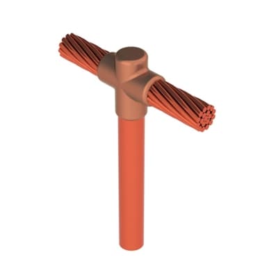 Imagen referencial de la serie: Molde tipo GT cable CADWELD GTC-162C · 1/0 AWG-varilla 5/8¨