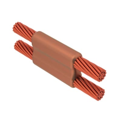 Imagen referencial de la serie: Molde en paralelo horizontal CADWELD PTC-Y7Y7 · (PT) cable-cable 150mm²-150mm²