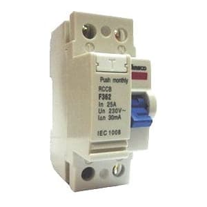 Interruptor diferencial CAMSCO F362 · 2P 25A 230VAC 30mA tipo AC
