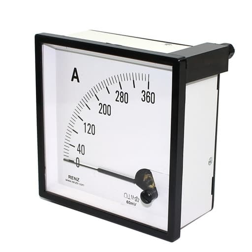 Amperímetro CAMSCO CA96- AC400/5A · 96mm*96mm rango 400/5A (CA96-AC400/5A)