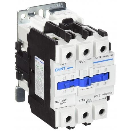 Contactor CHINT NC1-8011 · 80A 220V 1NA+1NC