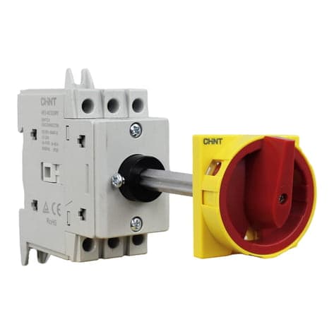 Seccionador bajo carga CHINT NF2-40/3DORY (R) · Nf2 - 3P - In:40A - carril DIN - mando embrague (NF2-40/3DORY-R)