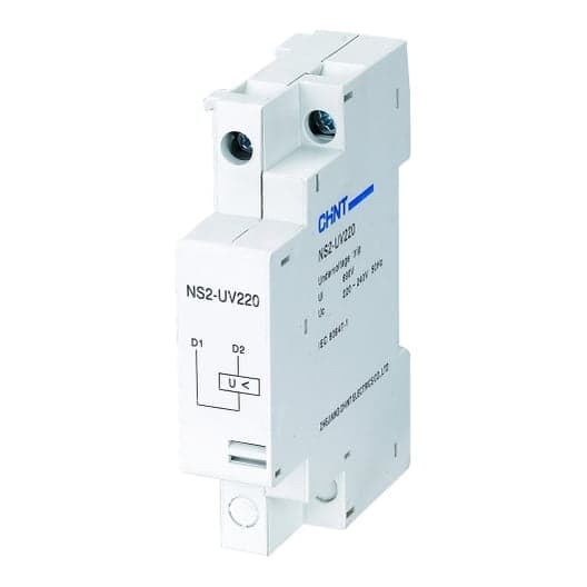Bobina de mínima tensión para guardamotor CHINT NS2-UV220