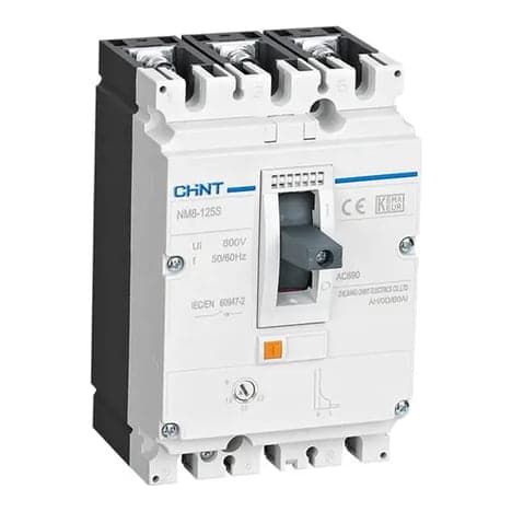 Interruptor de caja moldeada CHINT NM8-125S/25/3 · 3P regulable 20-25A 50kA 415VAC Nm8