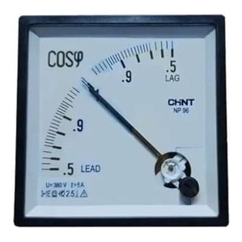 Medidor de factor de potencia CHINT NP96-COS ∮ 220V · 0.5 +1 +0.5 220V (NP96-COS-220V)